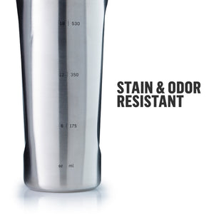 BlenderBottle C02090 Stanless Radian Insulated Stainless Steel Shaker Bottle, 26- Ounce, Matte Black
